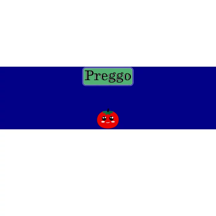 Preggo Sauce Funny Maternity Halloween Costume Tomato Sauce Bumper Sticker