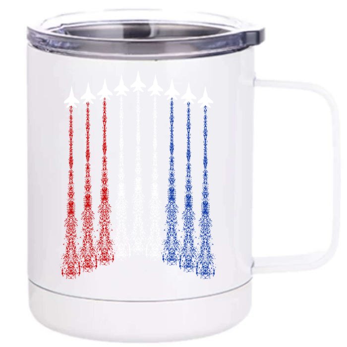 Patriotic Shirts For Men 4th Of July Shirts For Men USA Front & Back 12oz Stainless Steel Tumbler Cup