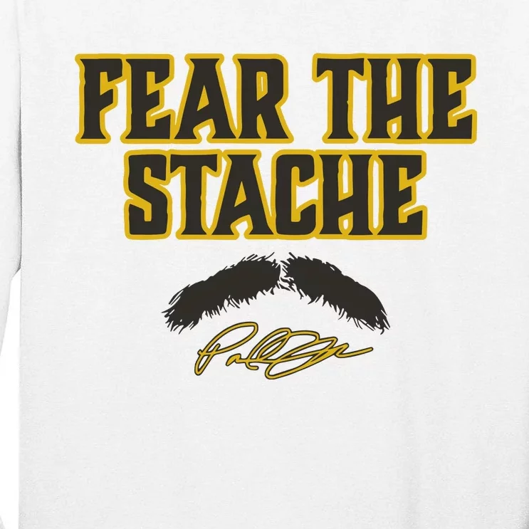 Paul Skenes Fear The Stache Tall Long Sleeve T-Shirt