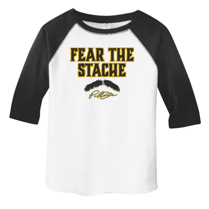 Paul Skenes Fear The Stache Toddler Fine Jersey T-Shirt