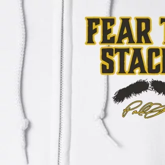 Paul Skenes Fear The Stache Full Zip Hoodie