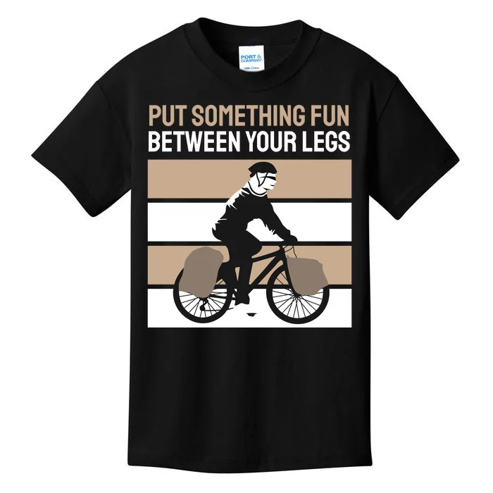 Put Something Fun Between Your Legs Kids T-Shirt