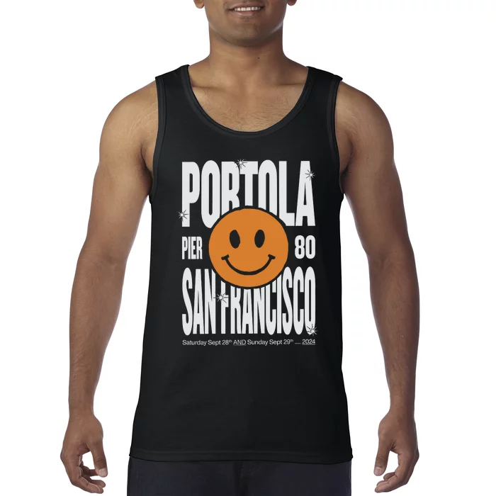 Portola San Francisco Pier 80 Lineup 2024 Tank Top