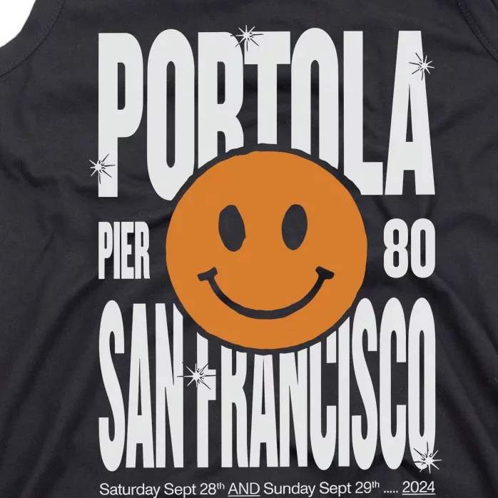 Portola San Francisco Pier 80 Lineup 2024 Tank Top