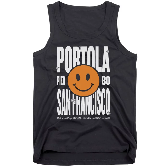 Portola San Francisco Pier 80 Lineup 2024 Tank Top