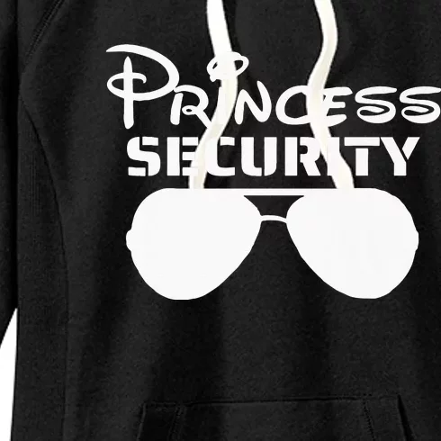 Princess Security Funny Birthday Halloween Party Design Women's Fleece Hoodie