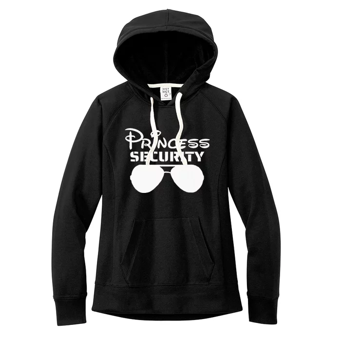 Princess Security Funny Birthday Halloween Party Design Women's Fleece Hoodie