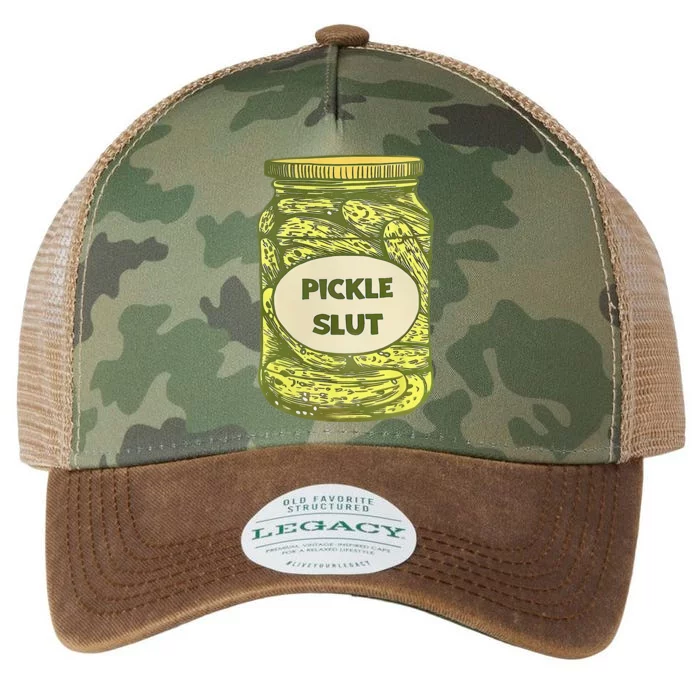 pickle slut funny canned pickles Legacy Tie Dye Trucker Hat