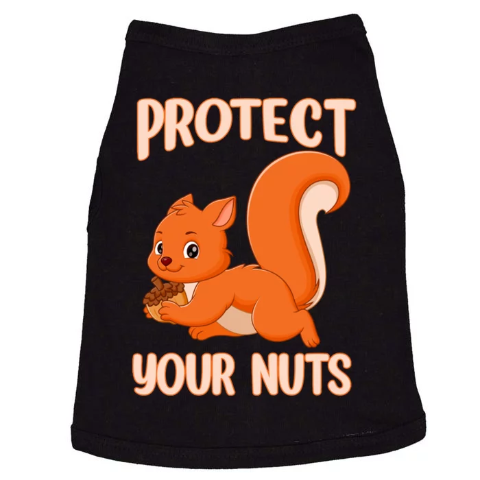 Perfect Squirrel Funny Squirrel Protect Your Nuts Doggie Tank