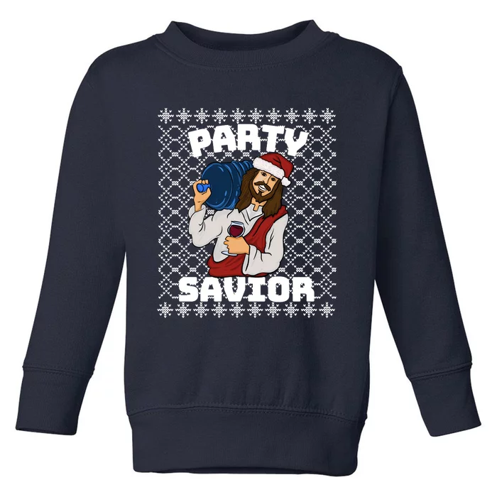 PARTY SAVIOR FUNNY Toddler Sweatshirt