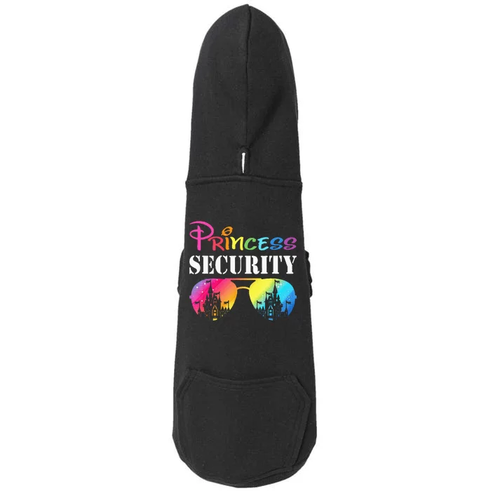 Princess Security Family Mom Dad Birthday Doggie 3-End Fleece Hoodie