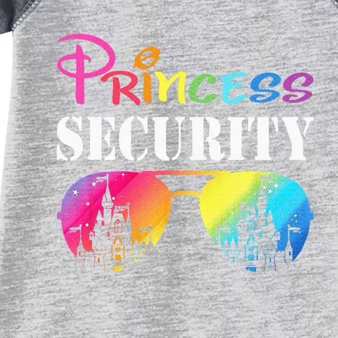 Princess Security Family Mom Dad Birthday Infant Baby Jersey Bodysuit