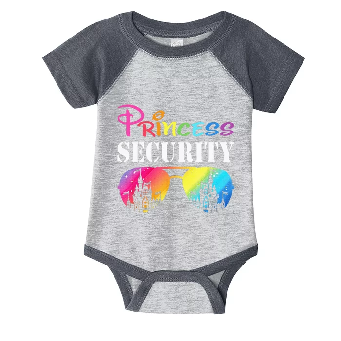 Princess Security Family Mom Dad Birthday Infant Baby Jersey Bodysuit