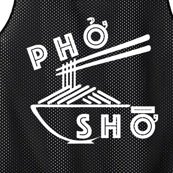 Pho Sho Funny Mesh Reversible Basketball Jersey Tank