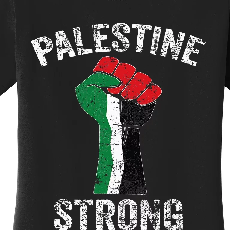 Palestine Strong Free Palestine Women's T-Shirt