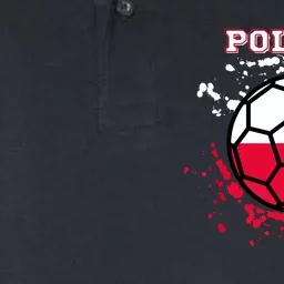 Polska Soccer Funny Softstyle Adult Sport Polo