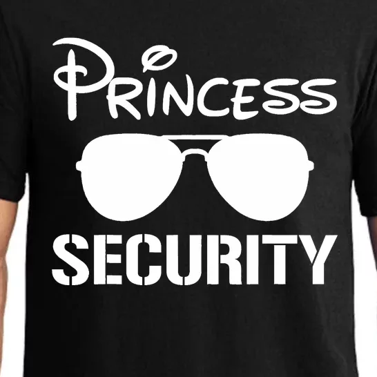 Princess Security Funny Birthday Halloween Party Design Pajama Set