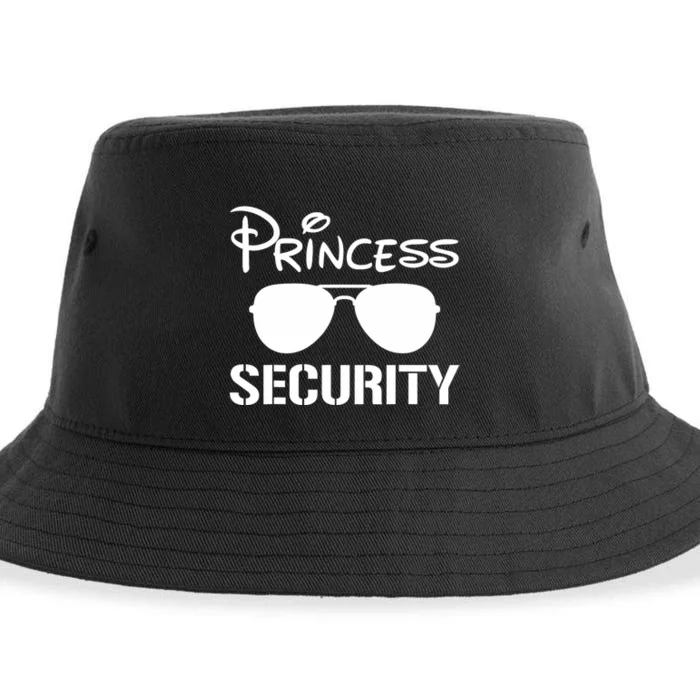 Princess Security Funny Birthday Halloween Party Sustainable Bucket Hat