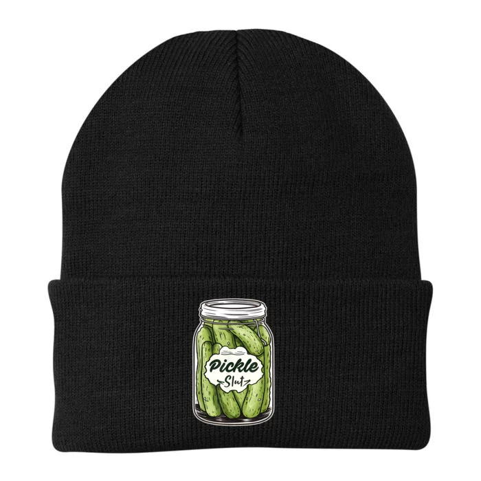 Pickle Slut Funny Pickle Slut Who Loves Pickles Apaprel Knit Cap Winter Beanie