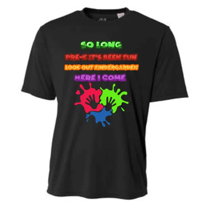 PreK School Funny Kindergarten Gift Cooling Performance Crew T-Shirt