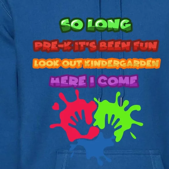 PreK School Funny Kindergarten Gift Premium Hoodie