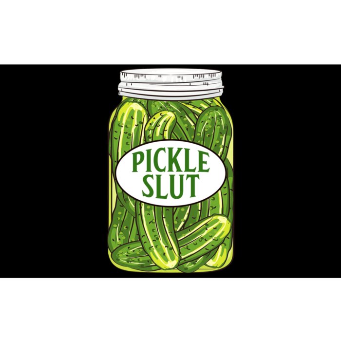 Pickle Slut Funny Canned Pickles Bumper Sticker