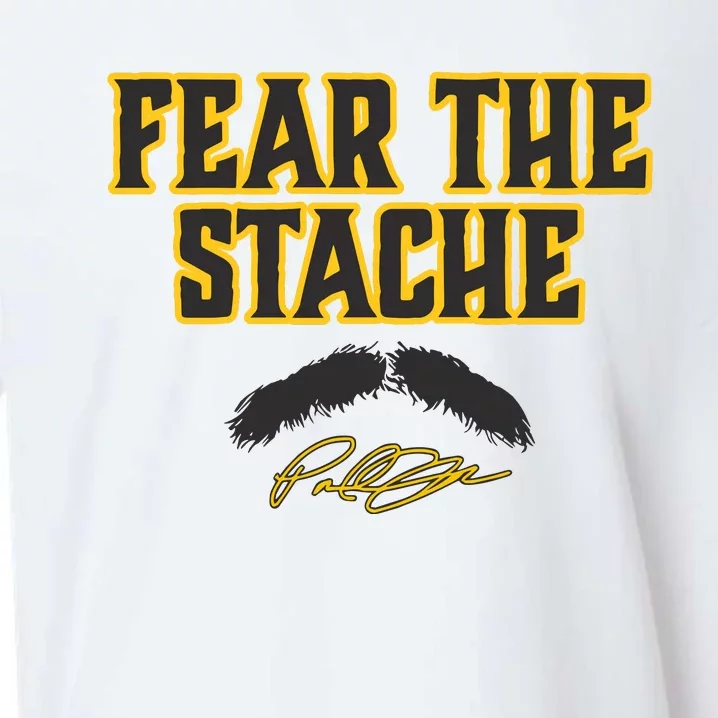 Paul Skenes Fear The Stache Pittsburgh Baseball Sueded Cloud Jersey T-Shirt