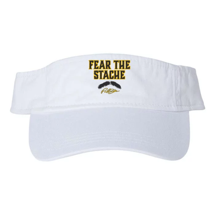 Paul Skenes Fear The Stache Pittsburgh Baseball Valucap Bio-Washed Visor