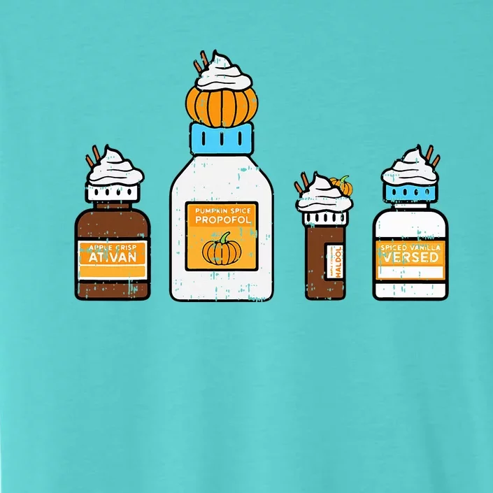 Pumpkin Spice Funny Nurse Halloween ChromaSoft Performance T-Shirt