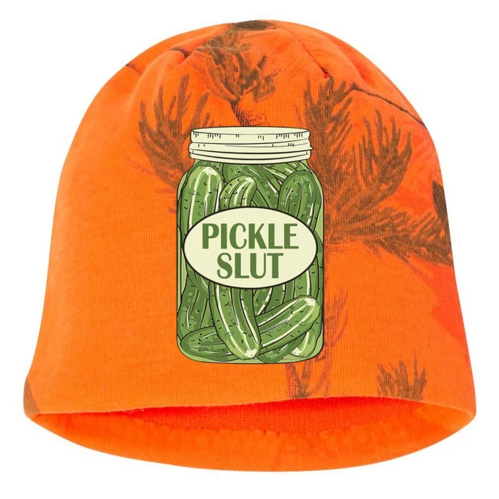 Pickle Slut Funny Kati - Camo Knit Beanie