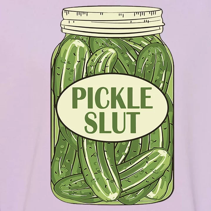 Pickle Slut Funny Garment-Dyed Sweatshirt