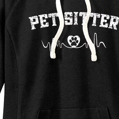 Pet Sitter For A Dog Sitter Women's Fleece Hoodie