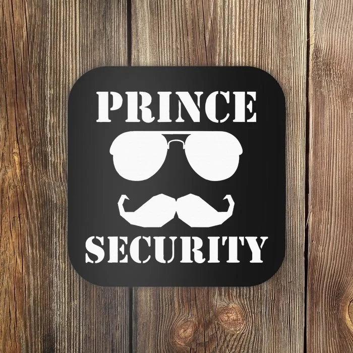 Prince Security Family Guardian Safety Officer Coaster