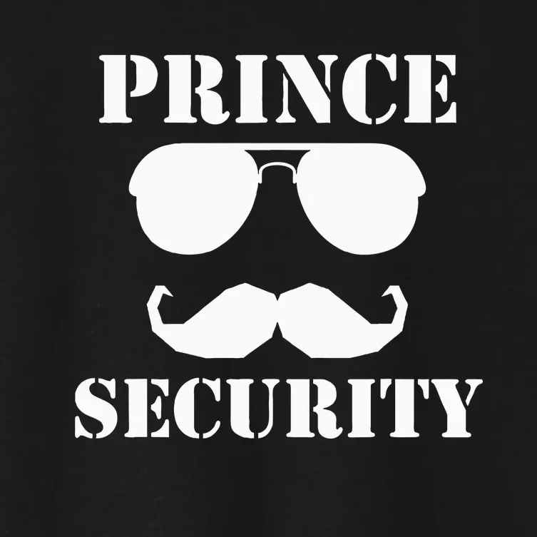 Prince Security Family Guardian Safety Officer Women's Crop Top Tee