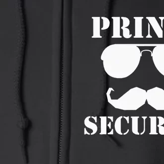 Prince Security Family Guardian Safety Officer Full Zip Hoodie