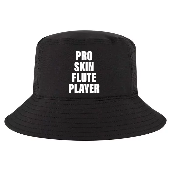 Pro Skin Flute Player Funny Musicians Cool Comfort Performance Bucket Hat