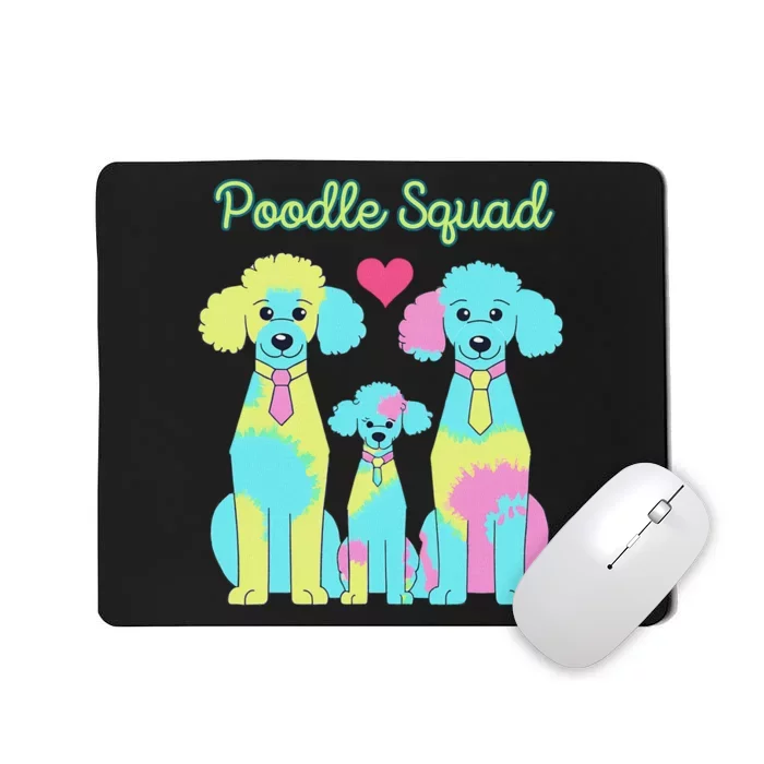 Poodle Squad Fun Design Mousepad