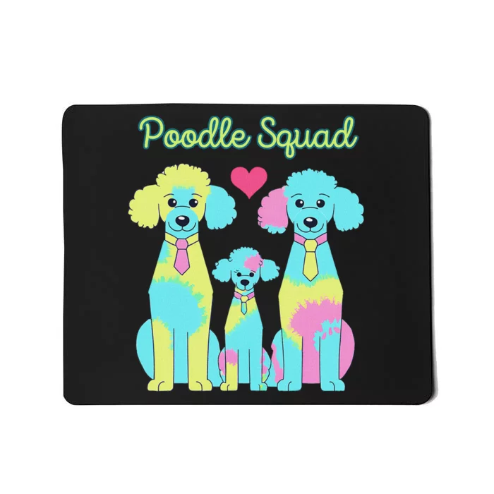 Poodle Squad Fun Design Mousepad