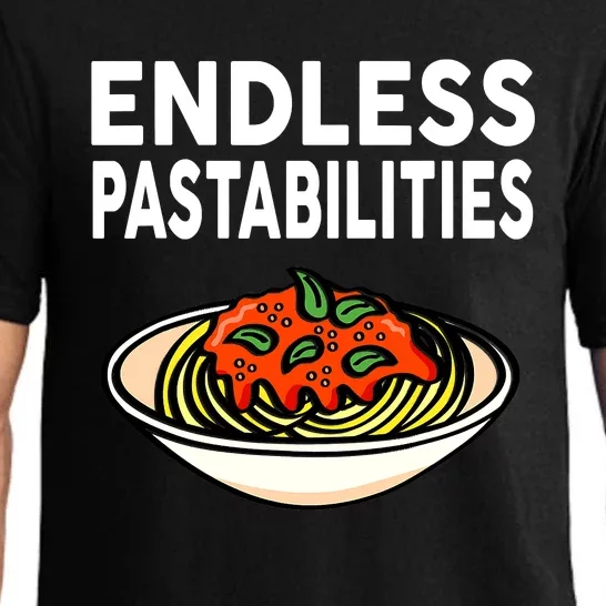 Pasta Spaghetti Funny Endless Pastabilities Pajama Set