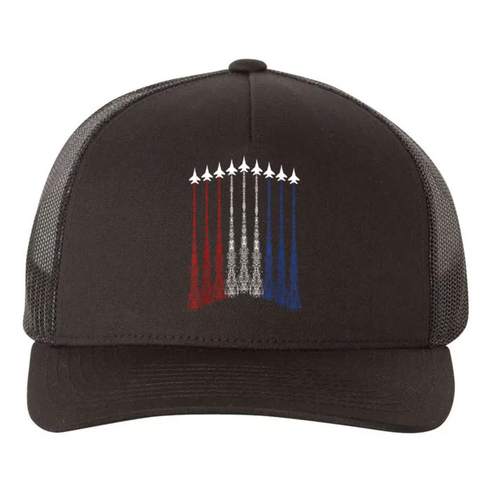 Patriotic Shirts For Men 4th Of July Shirts For Men USA Yupoong Adult 5-Panel Trucker Hat