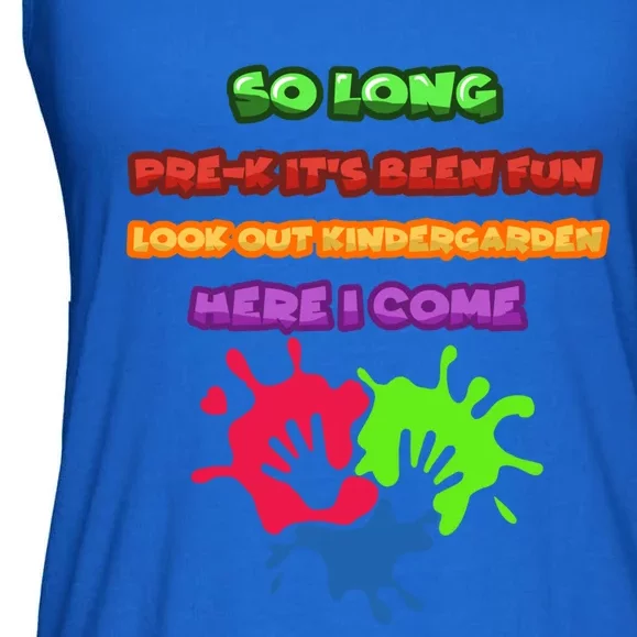 PreK School Funny Kindergarten Gift Ladies Essential Flowy Tank