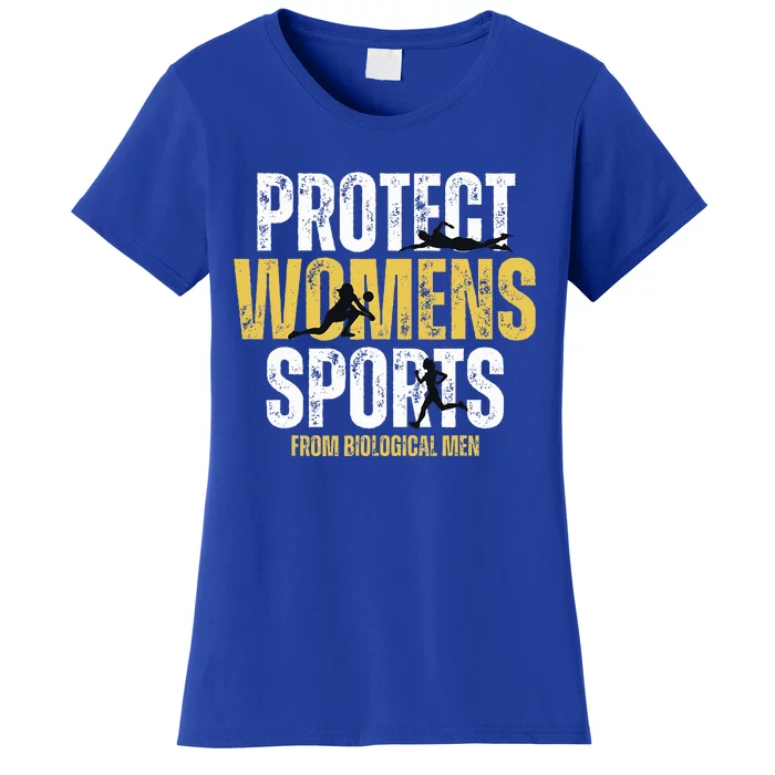 Protect Sports From Biological Political Women's T-Shirt