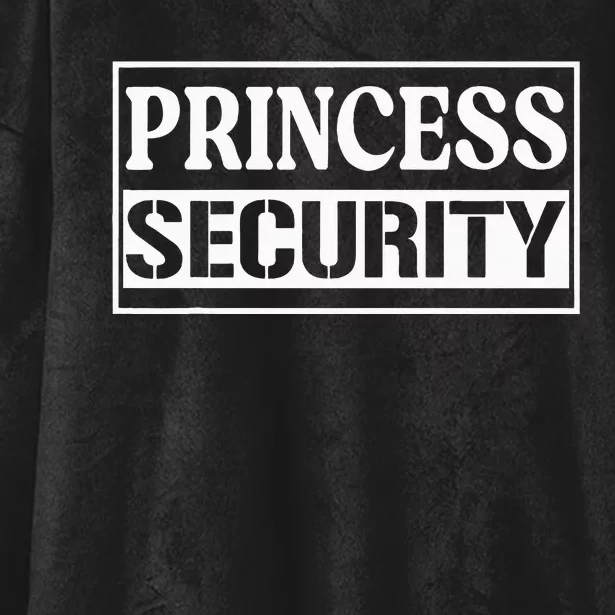 Princess Security Funny Birthday Halloween Party Design Hooded Wearable Blanket