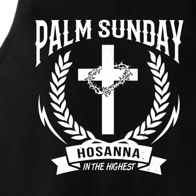 Palm Sunday Gift Meaningful Gift Palm Leaf Funny Gift Meaningful Gift Meaningful Ladies Tri-Blend Wicking Tank