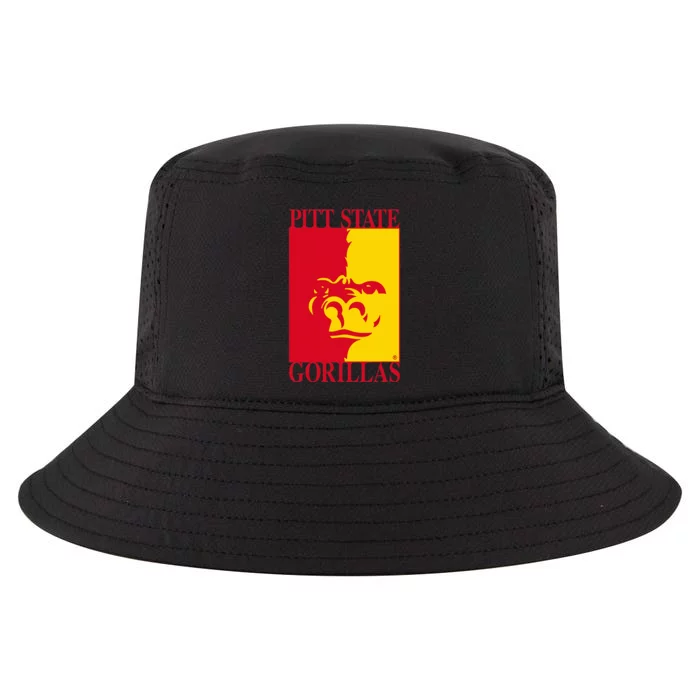 Pittsburg State Gorillas Pitt State Logo Cool Comfort Performance Bucket Hat