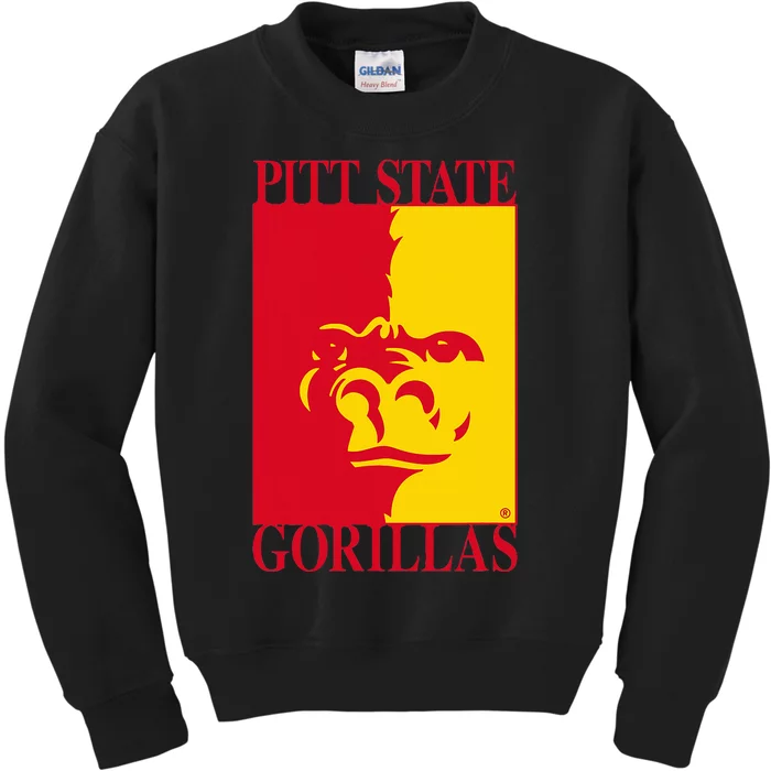 Pittsburg State Gorillas Pitt State Logo Kids Sweatshirt