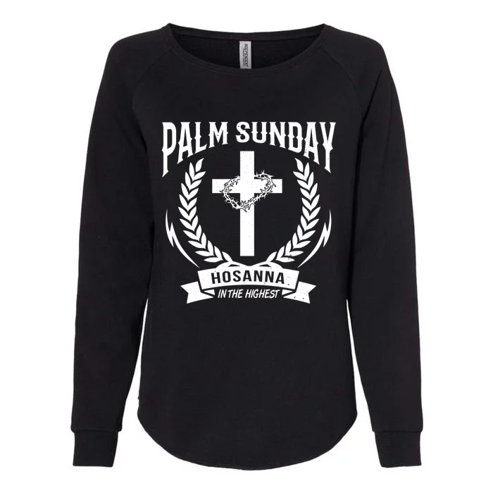 Palm Sunday Gift Palm Leaf Gift Gift Womens California Wash Sweatshirt