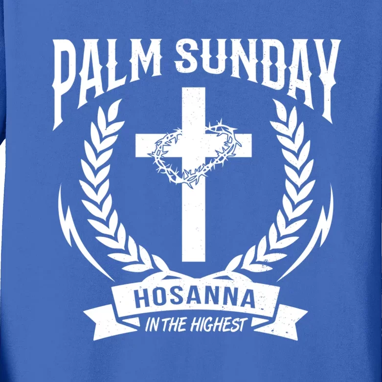 Palm Sunday Gift Palm Leaf Gift Gift Kids Long Sleeve Shirt