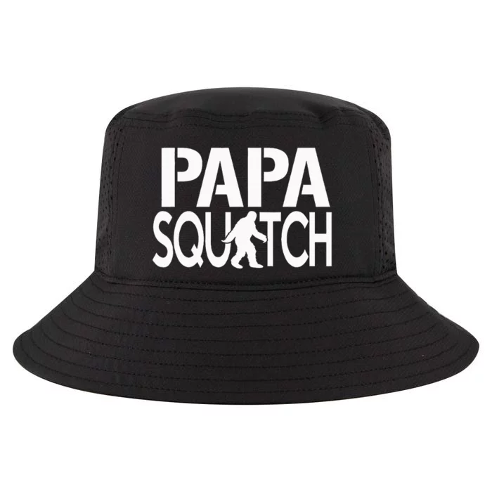 Papa Squatch Gifts for Dad Sasquatch Bigfoot Cool Comfort Performance Bucket Hat