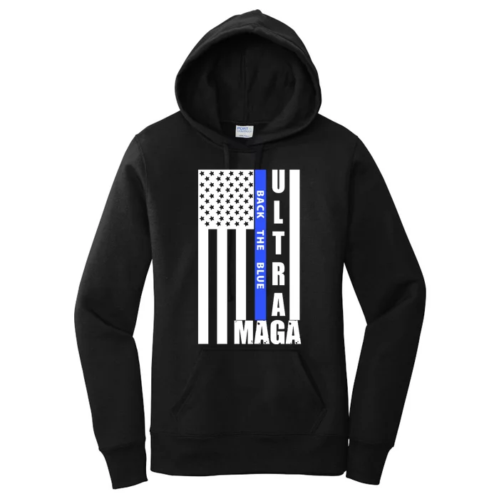 Patriotic Support Graphics Women's Pullover Hoodie